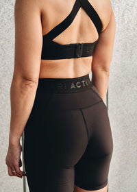 Obsidian Core Sports Bra in Black