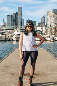 LARi Active x A.nty Story – Exclusive Edition Performance Tank in White