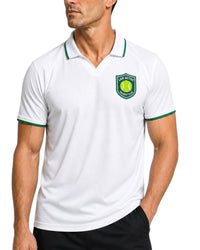 Racquet Club Polo Top in White