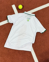 Racquet Club Polo Top in White